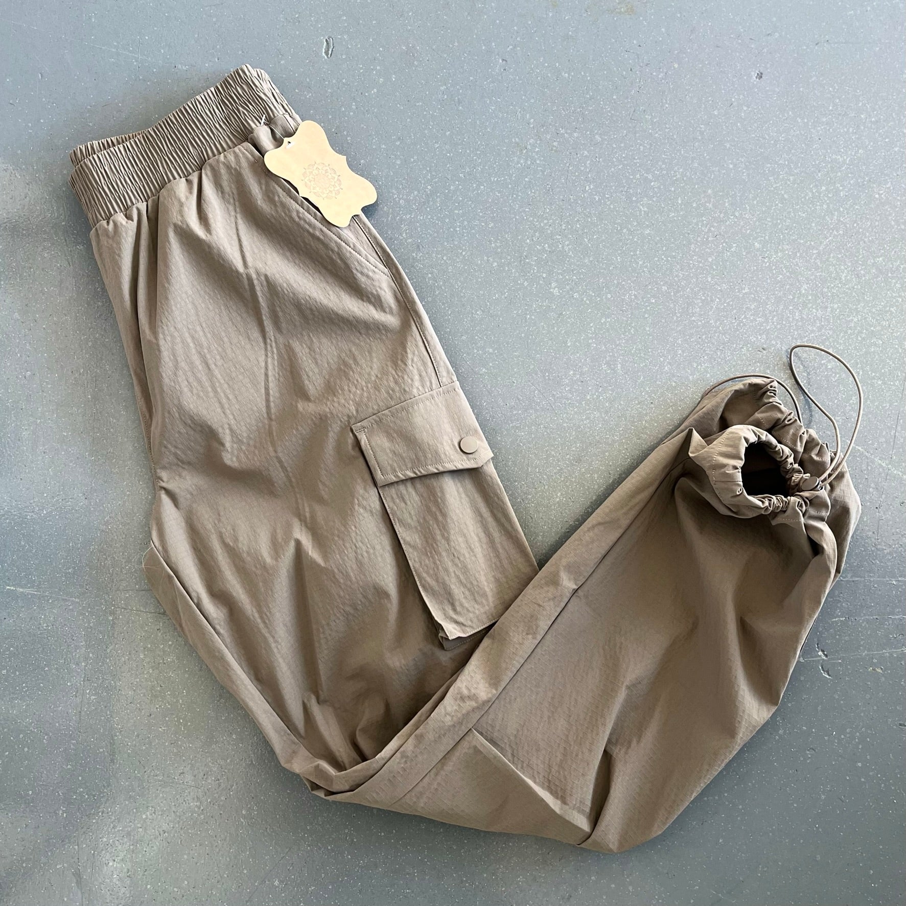 Cargo Pants with bungee hem – Naturally Namaste365