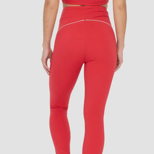 Red+Nude Piping Leggings