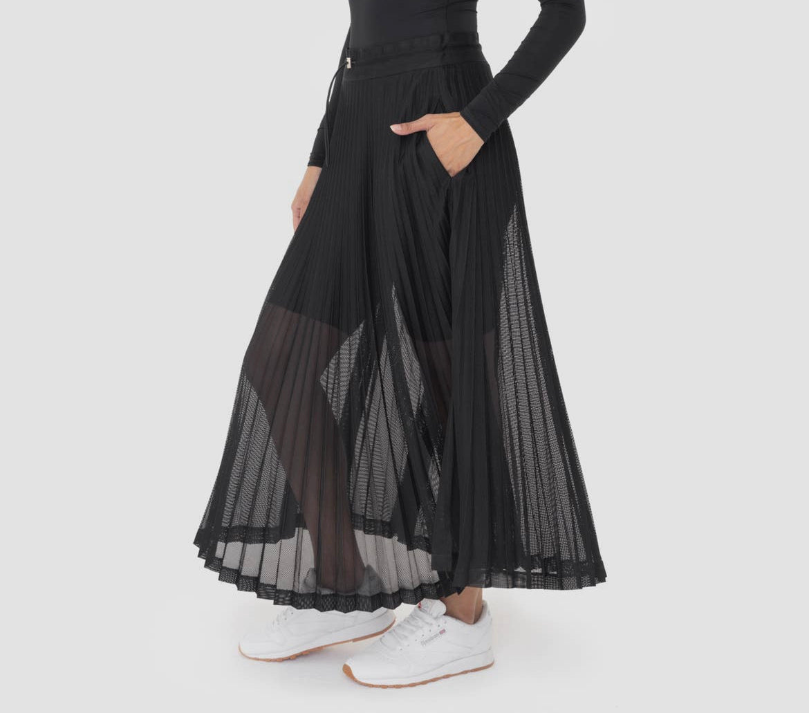 Mesh Athleisure Skirt