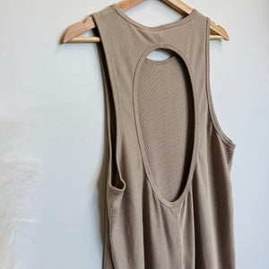 Tan Tank with cut out