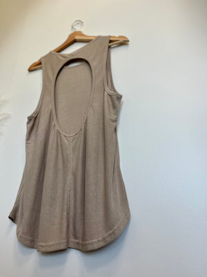 Tan Tank with cut out