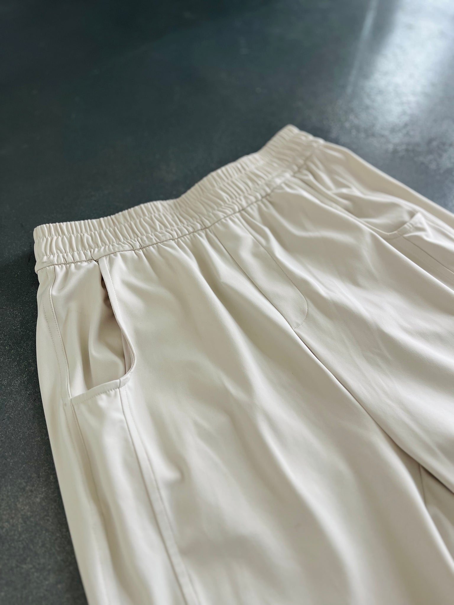 Everyday Trousers In Eggshell