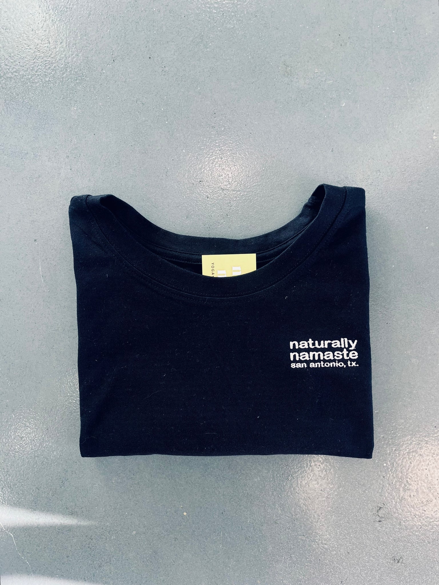 Naturally Namaste  SATX Cropped Tee