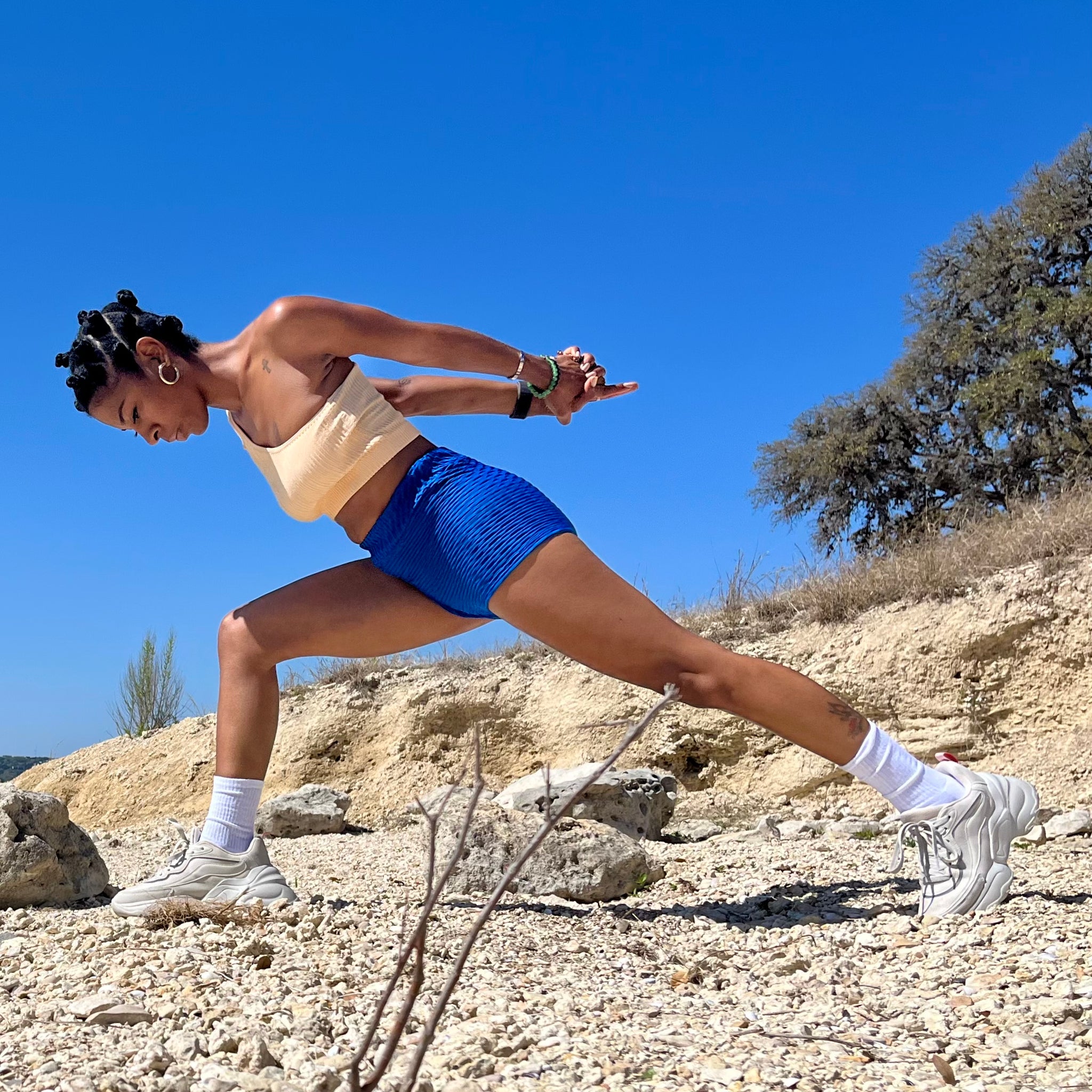 Royal Blue Cycling Shorts