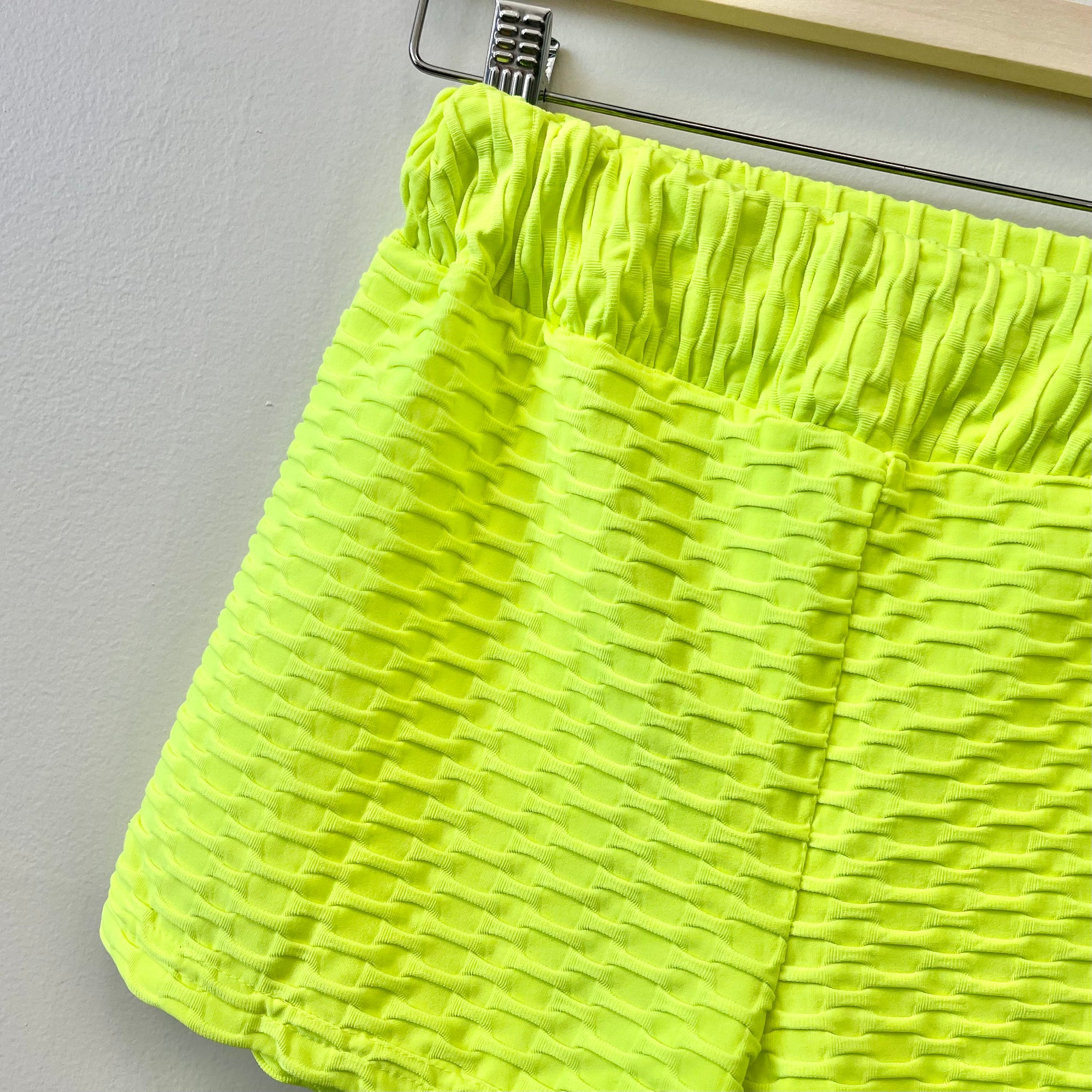 Neon Yellow Cycling Shorts
